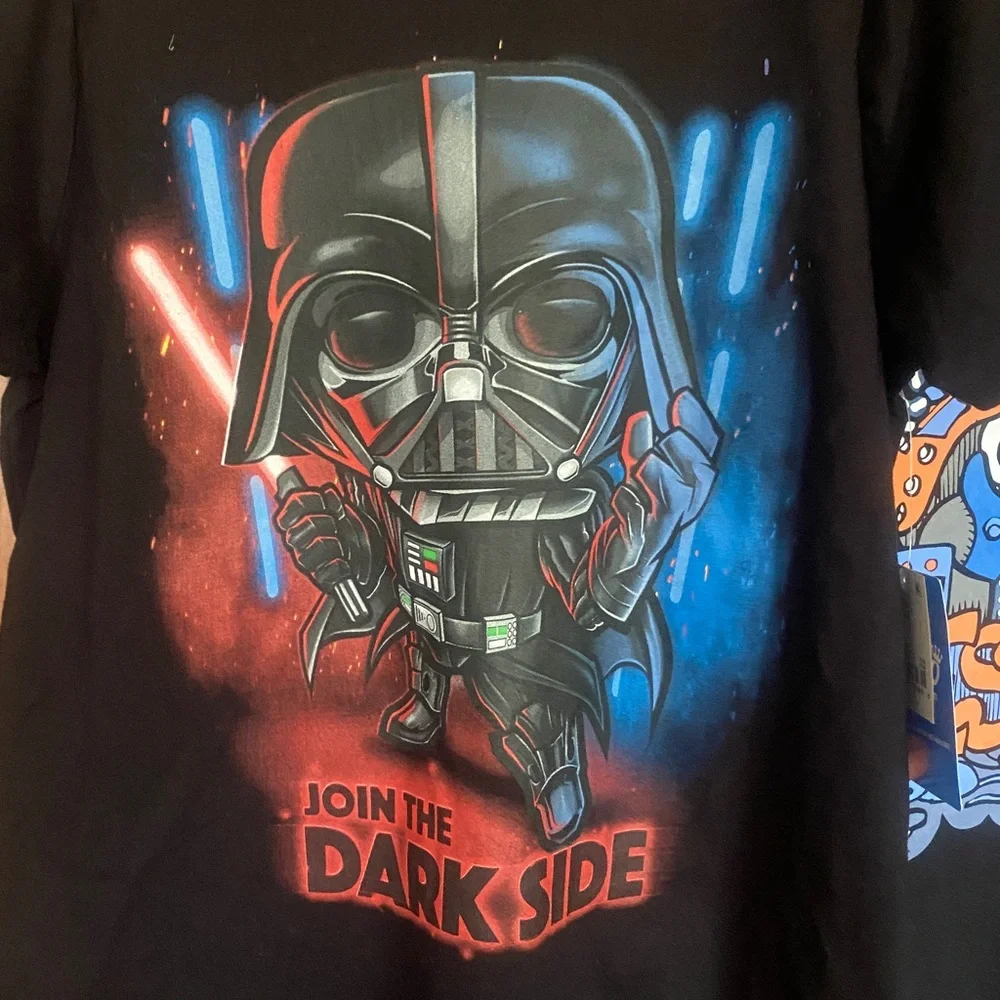 NWT Gap black & NWT Funko Star Wars short sleeve shirts, L/10